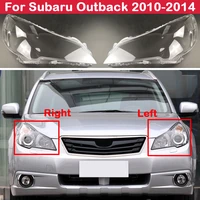 all new headlamp case for subaru outback 2010 2014 car front glass headlight cover head light lens caps lamp lampshade shell