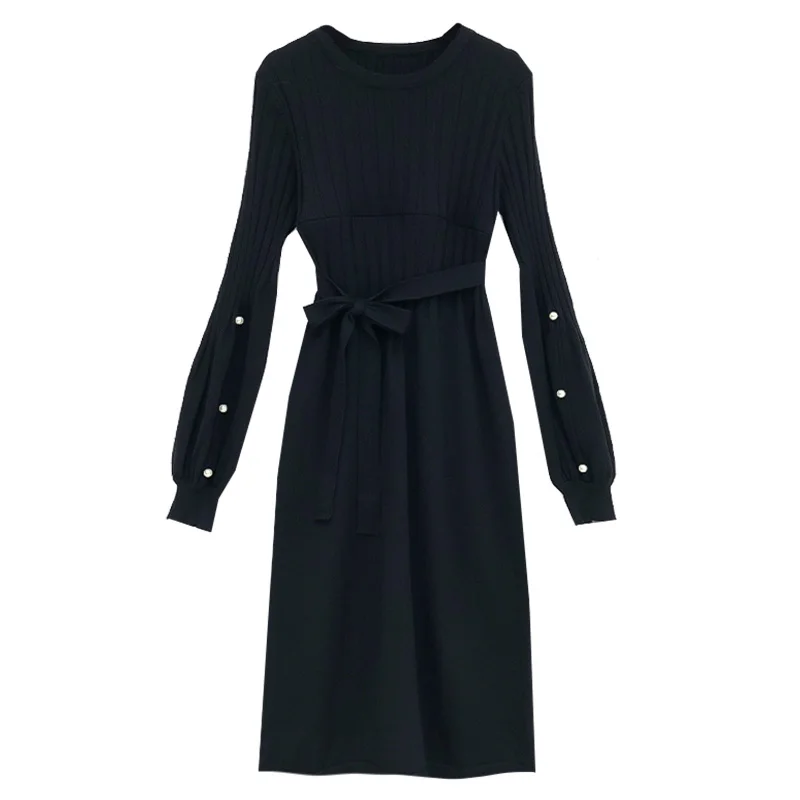 Эластичное Трикотажное Платье для кормления платье грудью с бусинами и