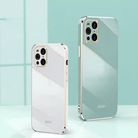 square frame plating case for oppo find x3 pro bling gold find x3 case plated color square cover simplicity style