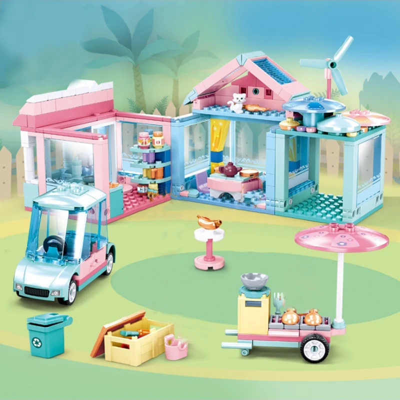 410 шт. Детский конструктор Игра в дом | Игрушки и хобби