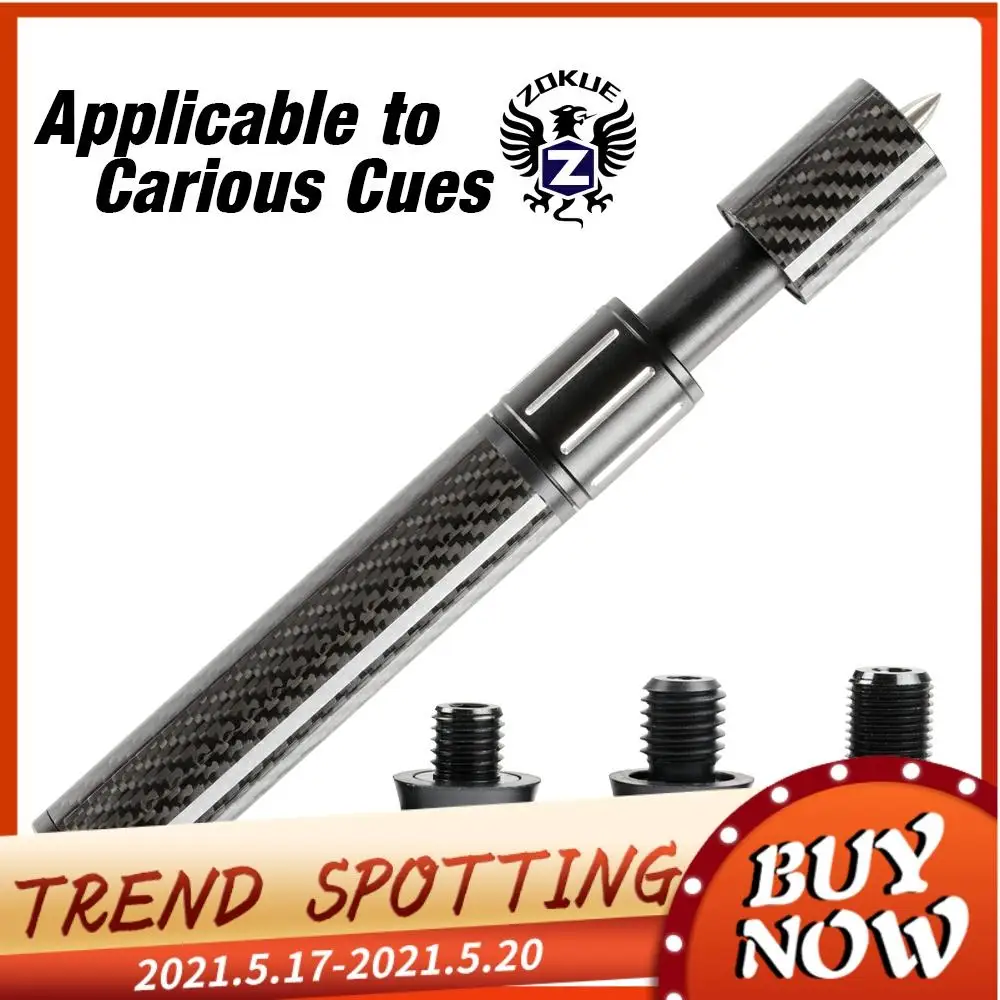 

Adjustable Billiard Extension Carbon Fiber Extendable Extension For Mezz Predator KONLLEN ZOKUE Jflowers Billiard Accessories