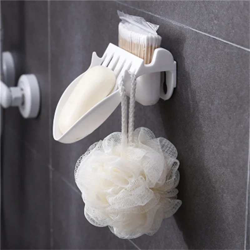 Высококачественный бесшовный настенный держатель для мыла дренажные отделочные