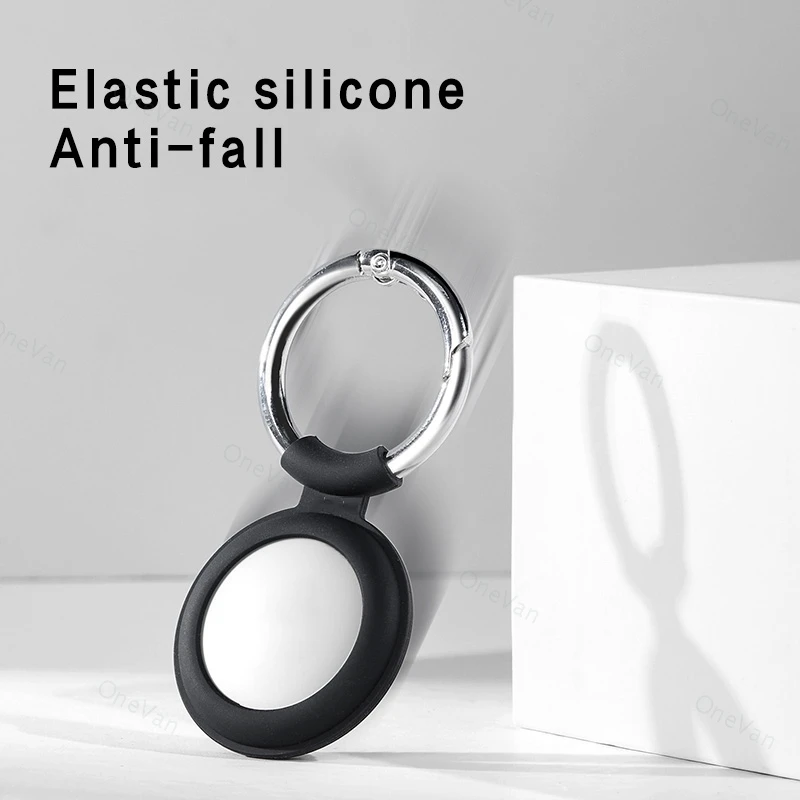 

Locator Protective Sport Soft Plastic Shell For Apple Airtags Liquid Silicone Protective Sleeve Soft Silicone For Apple Airtags
