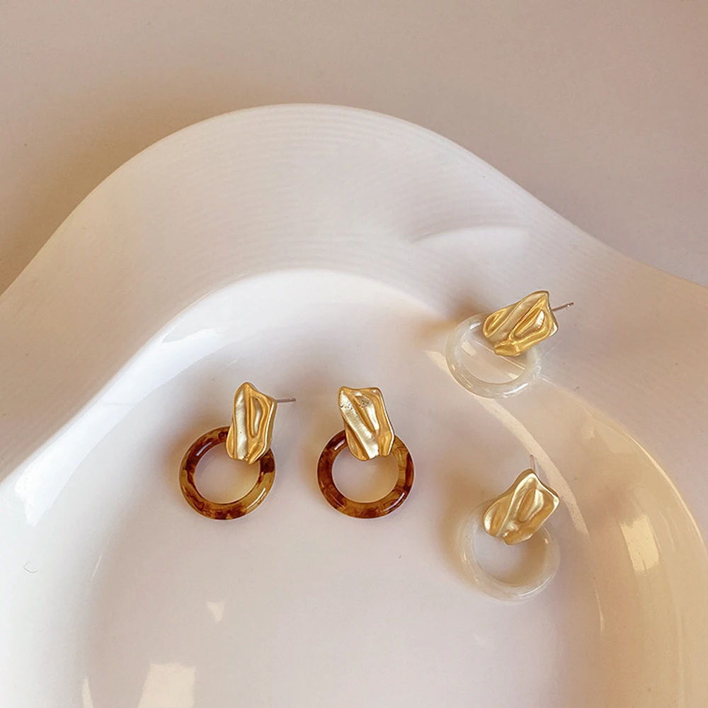 

Contracted Women Earrings Restoring Ancient Ways Of French Irregular Joker Creative Cool Earrings
