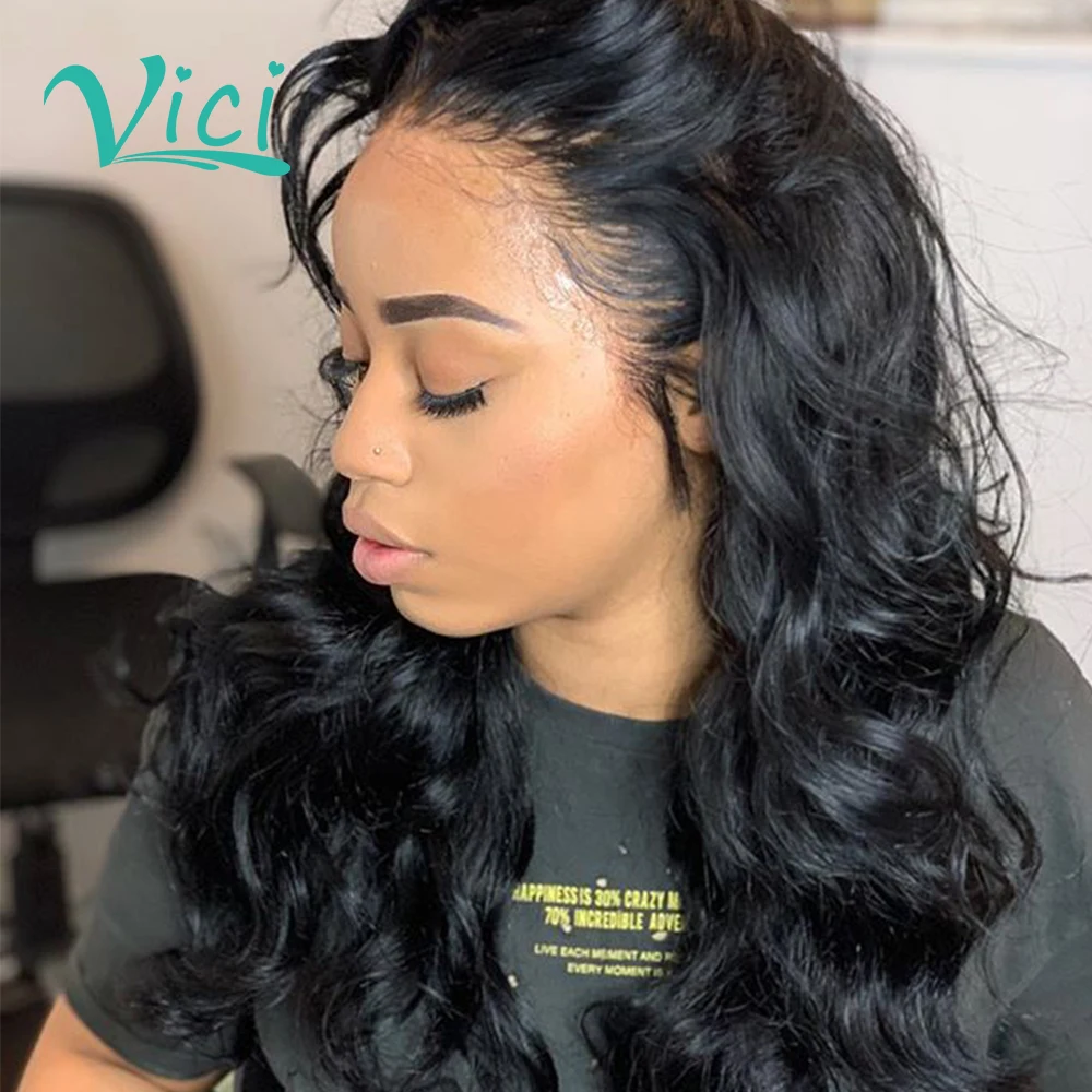 360 парик на кружевном фронте предварительно выщипанный с детскими волосами HD