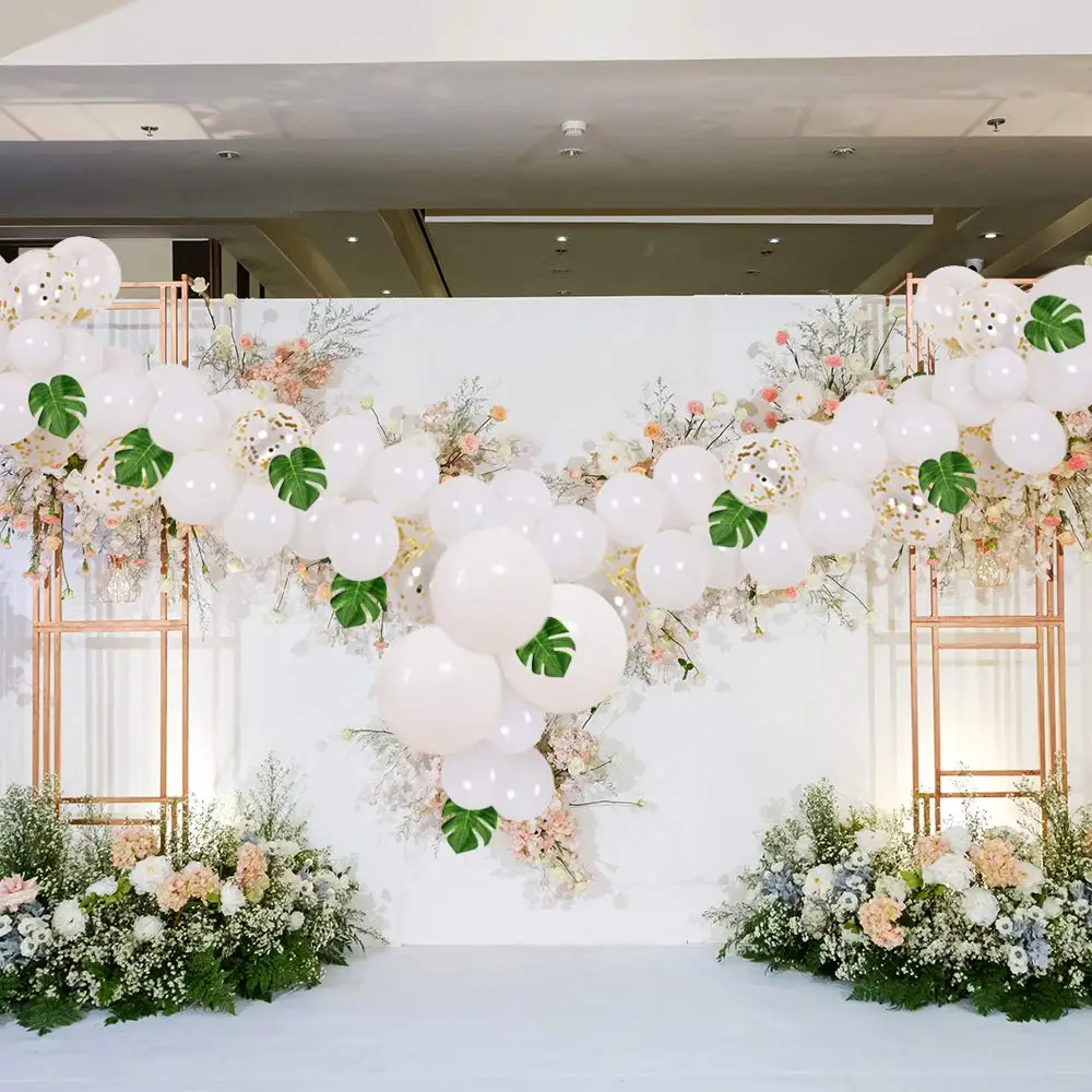 Сделай Сам белый шар гирлянда 117 шт принадлежности для вечеринки воздушный