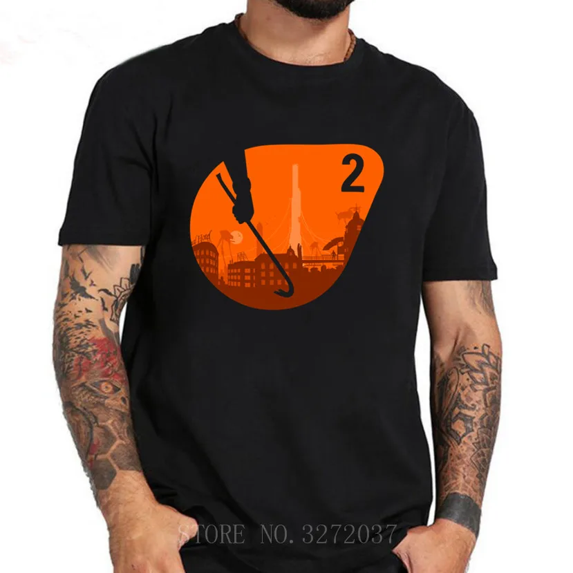 Мужская футболка с коротким рукавом 2019 волт бой кроссовер Гордоном фриманом