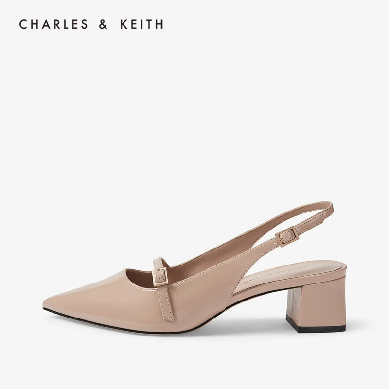CHARLES＆KEITH Новинка на Весну и Лето2020CK1-60361250Женские босоножки Пряжка Острый Носок