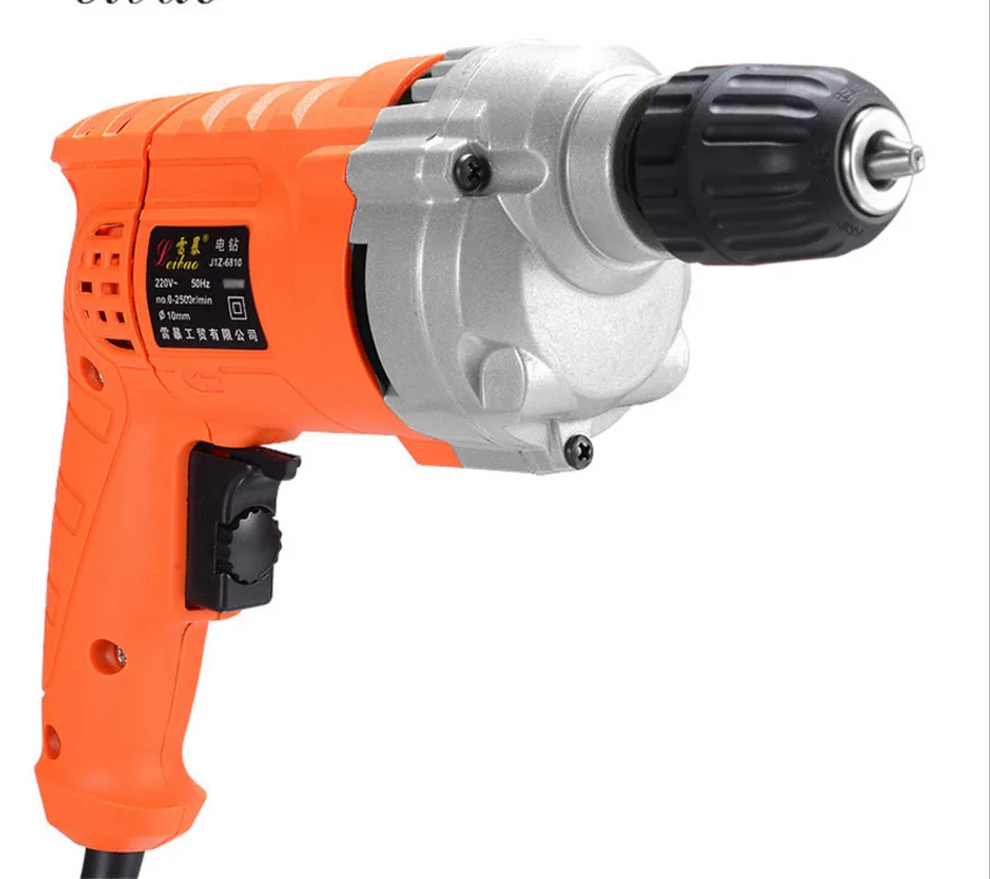 220V 710W High Power Multifunction Torque Electric Drill Double Reduction Hand For Perforator | Инструменты