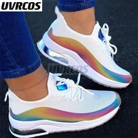 2022 new sneakers women casual shoes mesh air cushion flat anti slip women sneakers outdoor trainer female zapatos
