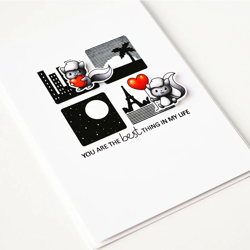 Слова с днем рождения буквы радужные прозрачные силиконовые марки сделай сам