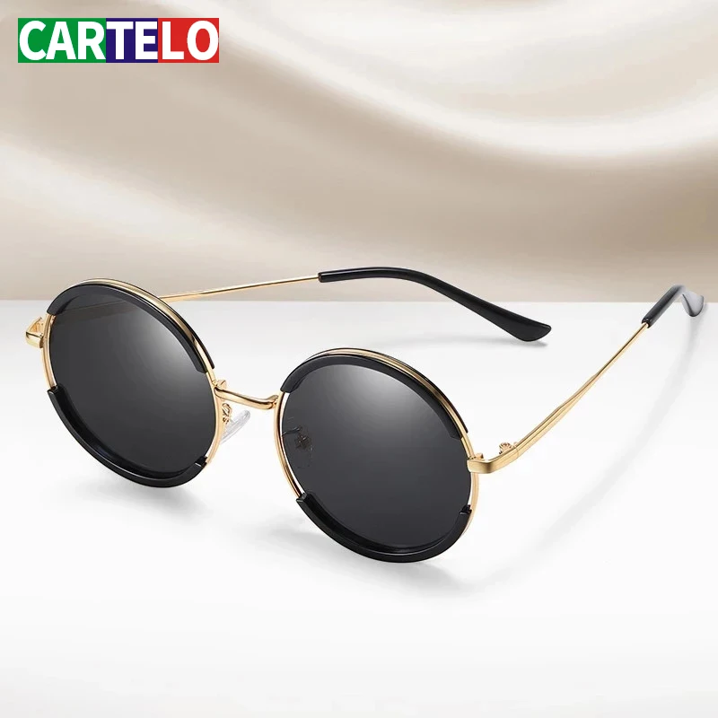CARTELO новые роскошные поляризационные мужские очки для вождения в ретро стиле