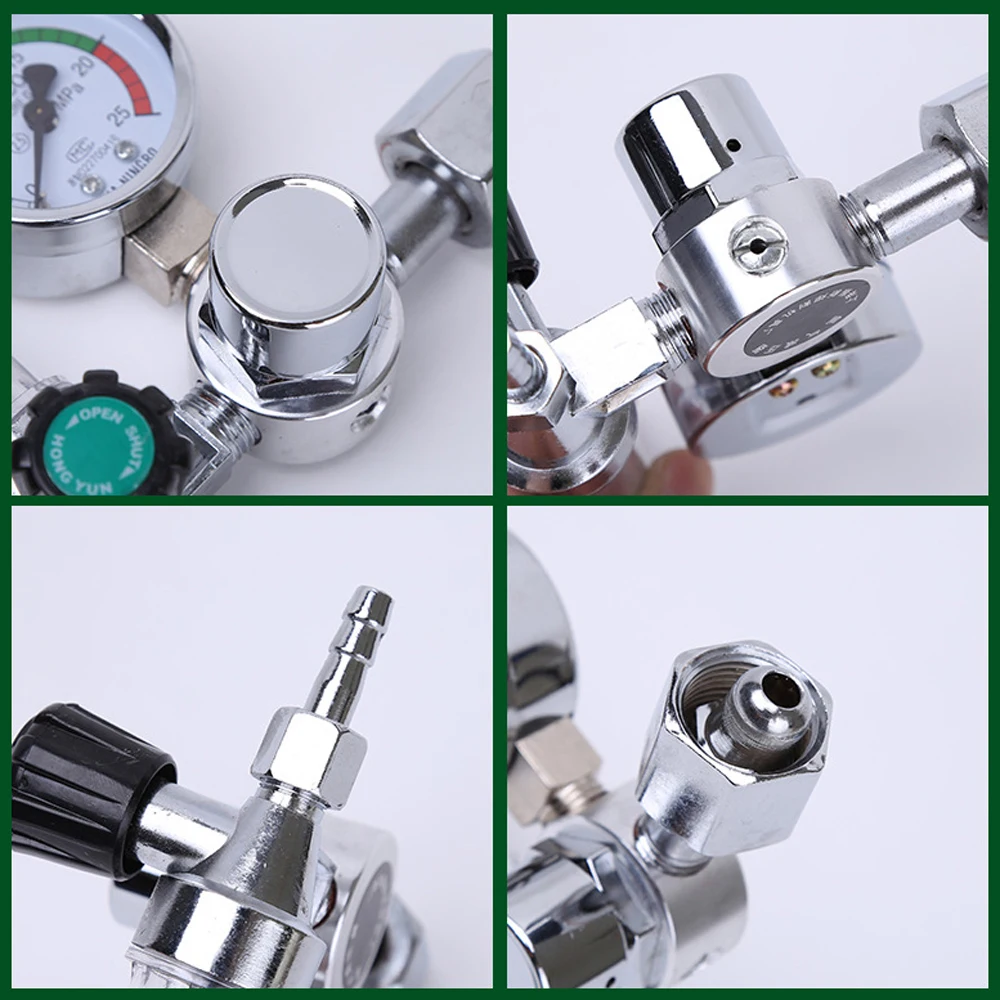 Сварочный газовый счетчик 0 25 МПа аргоновый регулятор давления CO2 сварочный