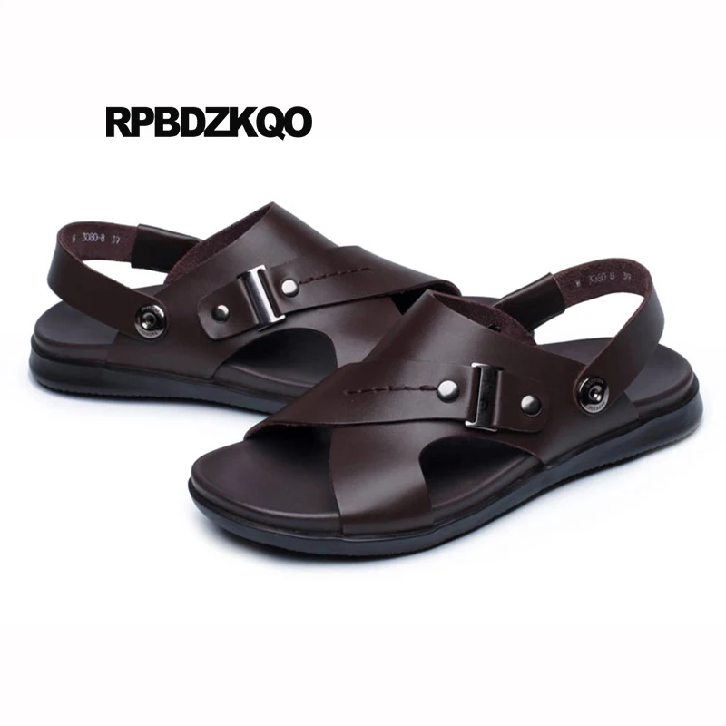 открытый носок дизайнер воды водонепроницаемый размер 45 пляж коричневый