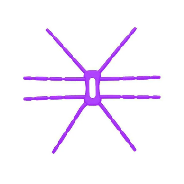 Purple Универсальный держатель для мобильного телефона для iPhone 7 8 Plus ленивый стол подвес для Samsung S8 подставка под стол регулируемый захват - Цвет: Purple