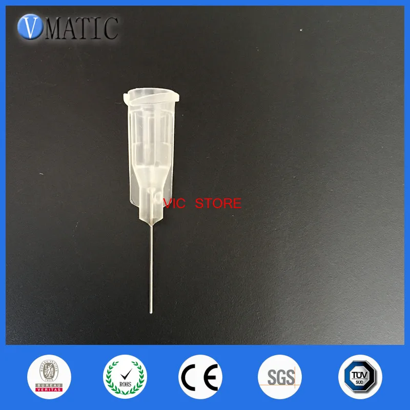 Free Shipping 27G Clear Color 0.5'' Tubing Length 100Pcs Precision S.S. Dispense Tip Plastic Syringe Needle 1/2 Inch |