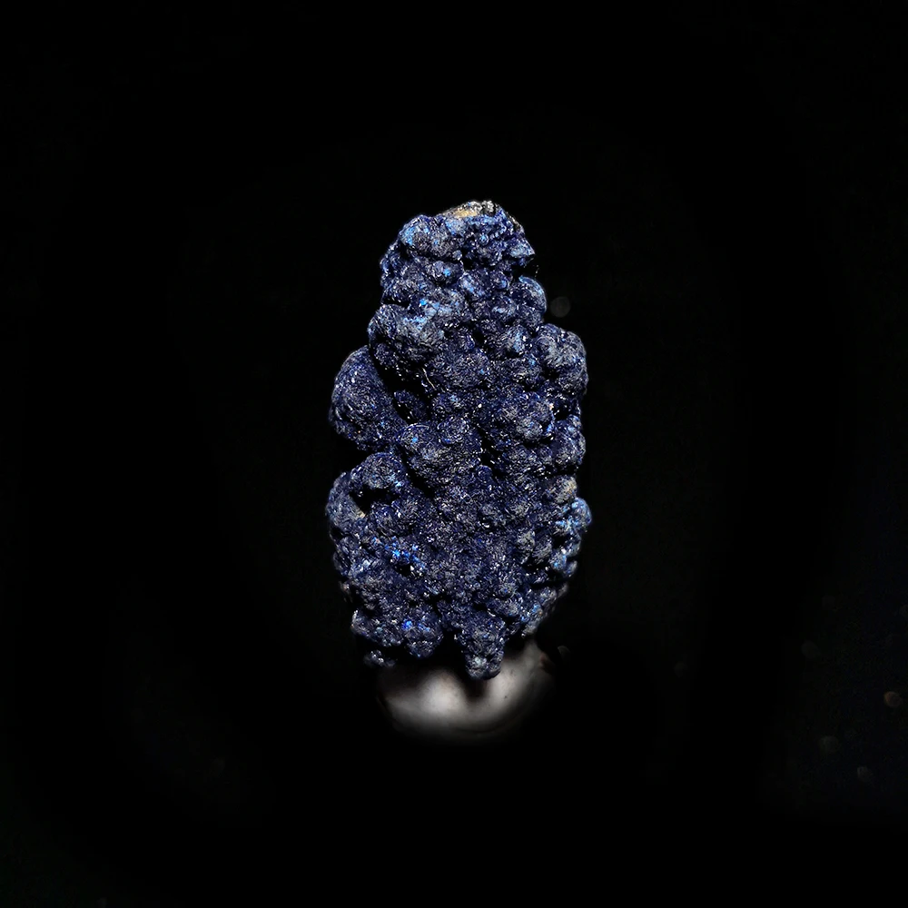 74 г натуральный азуритовый минеральный кристалл образец из провинции Аньхой