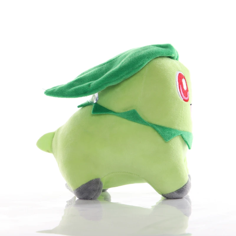 1 шт. 17 см Chikorita плюшевые игрушки кукла милая кулон мягкая набивная плюшевая