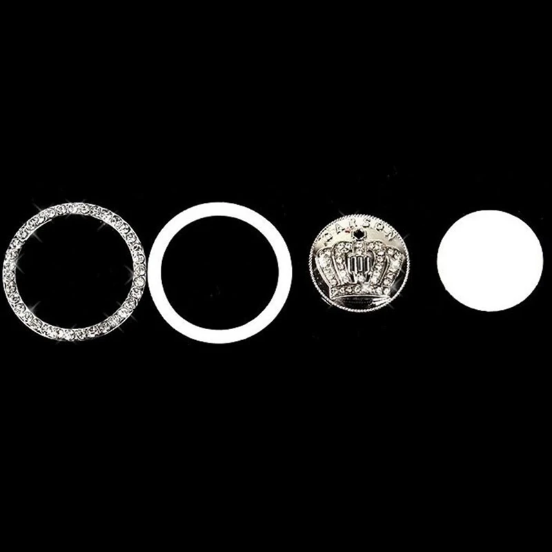 

For HONDA Dudi BMW Car Universal Start Decorative Ring One-button Start Button Ignition Decorative Start Cover 1 Set