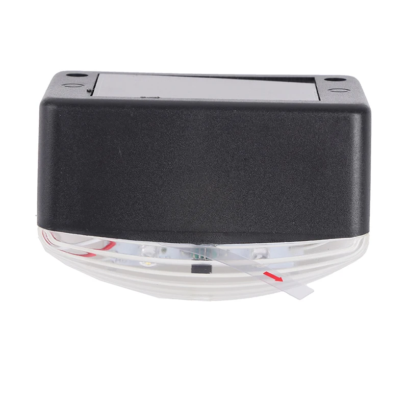 

LED Solar Lamp Path Stair Outdoor Waterproof Wall Light Garden Step Deck Lights