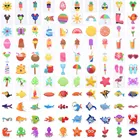 Летняя дорожная обувь, талисманы, Кроксы, пляжные шлепанцы, обувь, аксессуары для сабо, подарок для детей на рождевечерние