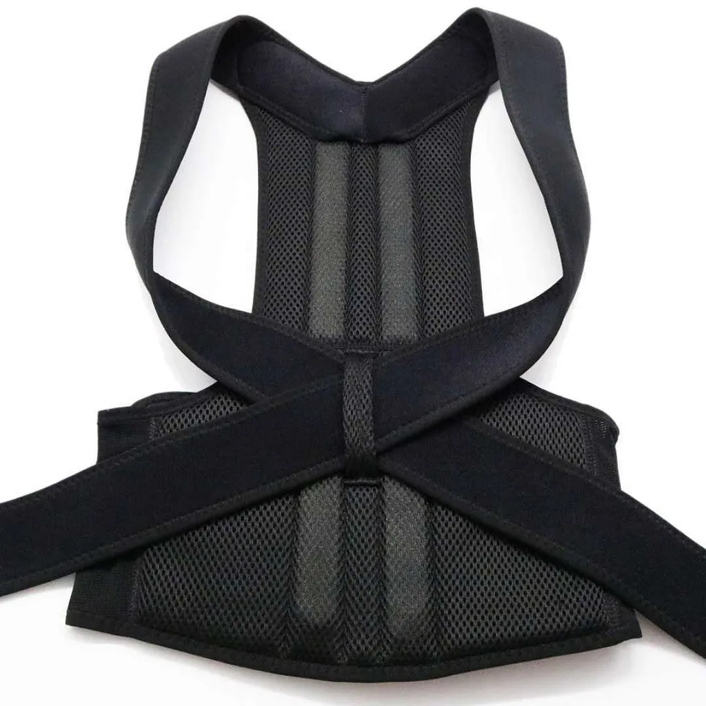 

Men Women Back Posture Magnetic Shoulder Corrector Support Brace Belt Adjustable Therapy Straight Back Improve Temperament