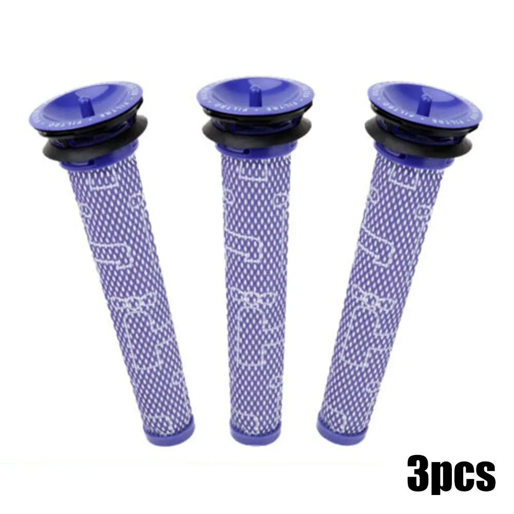 

3PCS Pre Motor Filter For Dyson V6 V7 V8 DC58 DC59 Animal Vacuum Cleaner Washable Filter Replacement For Robot Vacuum Cleaner