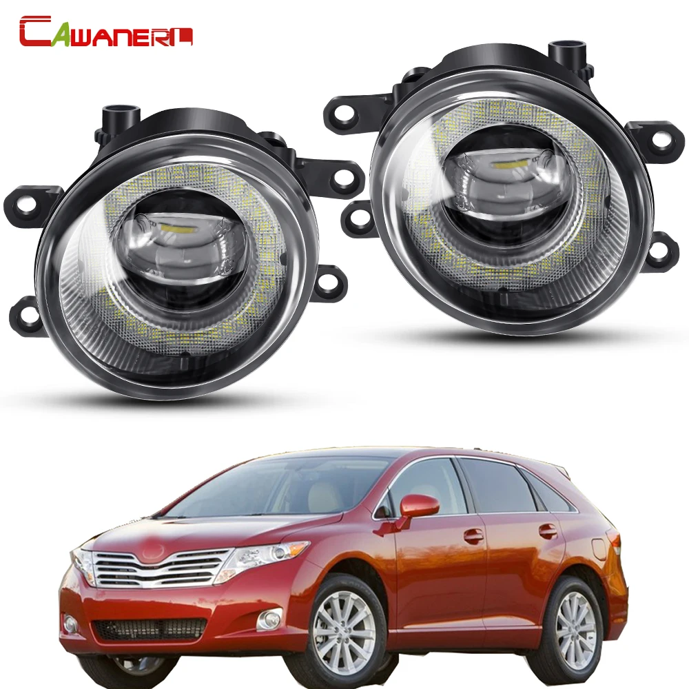 2 штуки Ангел глаз туман светильник сборки автомобилей Светодиодный