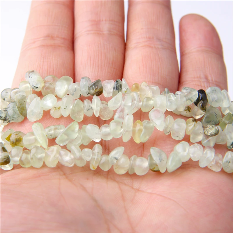 16.Prehnite 15," натуральные бразильские цитрины, хрустальные камни, камни, чипы, гравия, бусины, алебастр, лазурит, натуральный камень, изготовление ювелирных изделий - Цвет: 16.Prehnite