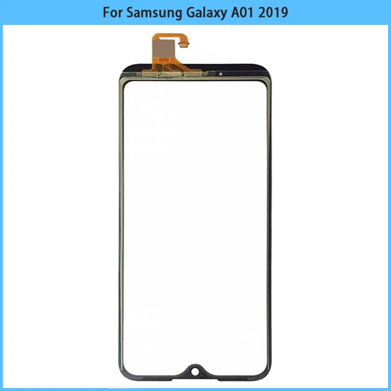 

10Pcs For Samsung Galaxy A01 2019 Touch Screen Panel Digitizer Sensor A01 A015 SM-A015F/DS SM-A015G/DS LCD Front Glass Replac