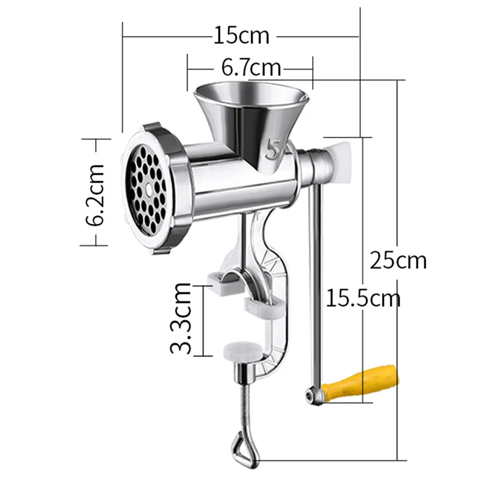 

Manual Meat Grinder & Sausage Noodle Dishes Handheld Making Gadgets Mincer Pasta Maker Crank Home Kitchen Cooking Tools New