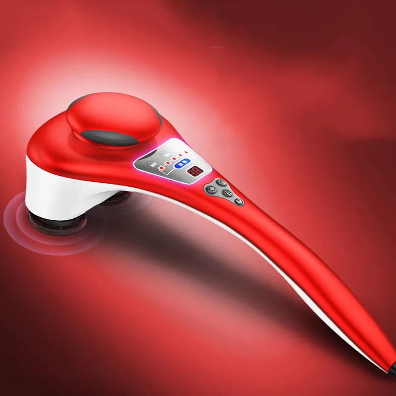 Массажная палка с дельфином двойная головка молоток для спины