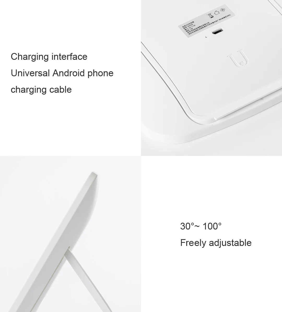 xiaomi Mijia, умный светодиодный, портативное зеркало для макияжа, настольный светодиодный светильник, портативное складное зеркало для общежития, Настольный