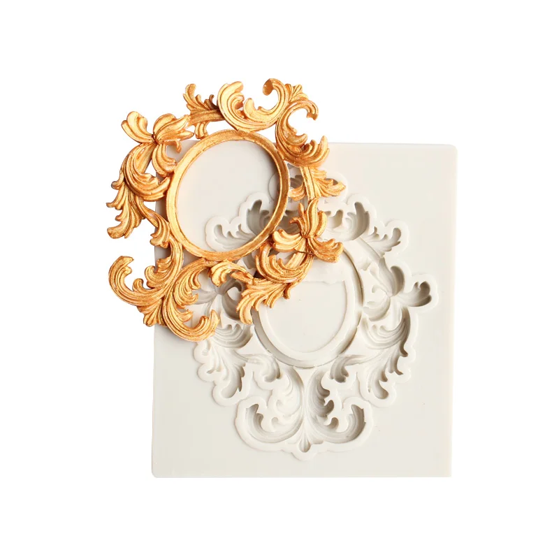 Европейская рельефная силиконовая форма инструмент для украшения шоколада