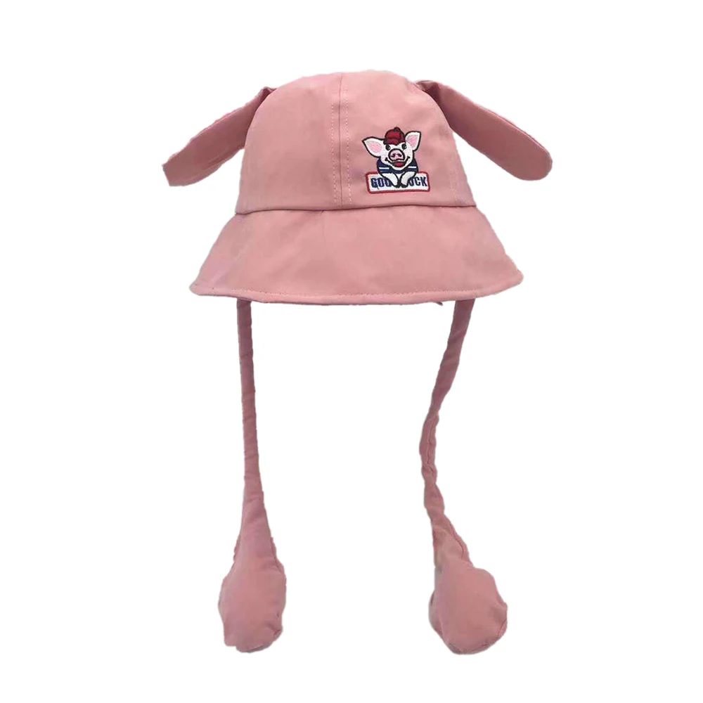 Новые милые заячьи уши будут перемещать шляпу забавная игра игрушка ухо вверх