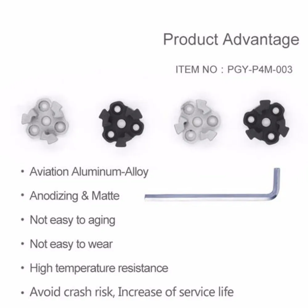 

Аксессуары для DJI phantom 4, металлический кронштейн пропеллера, крепление для Phantom4, черный держатель, адаптер, разъем двигателя, детали дрона