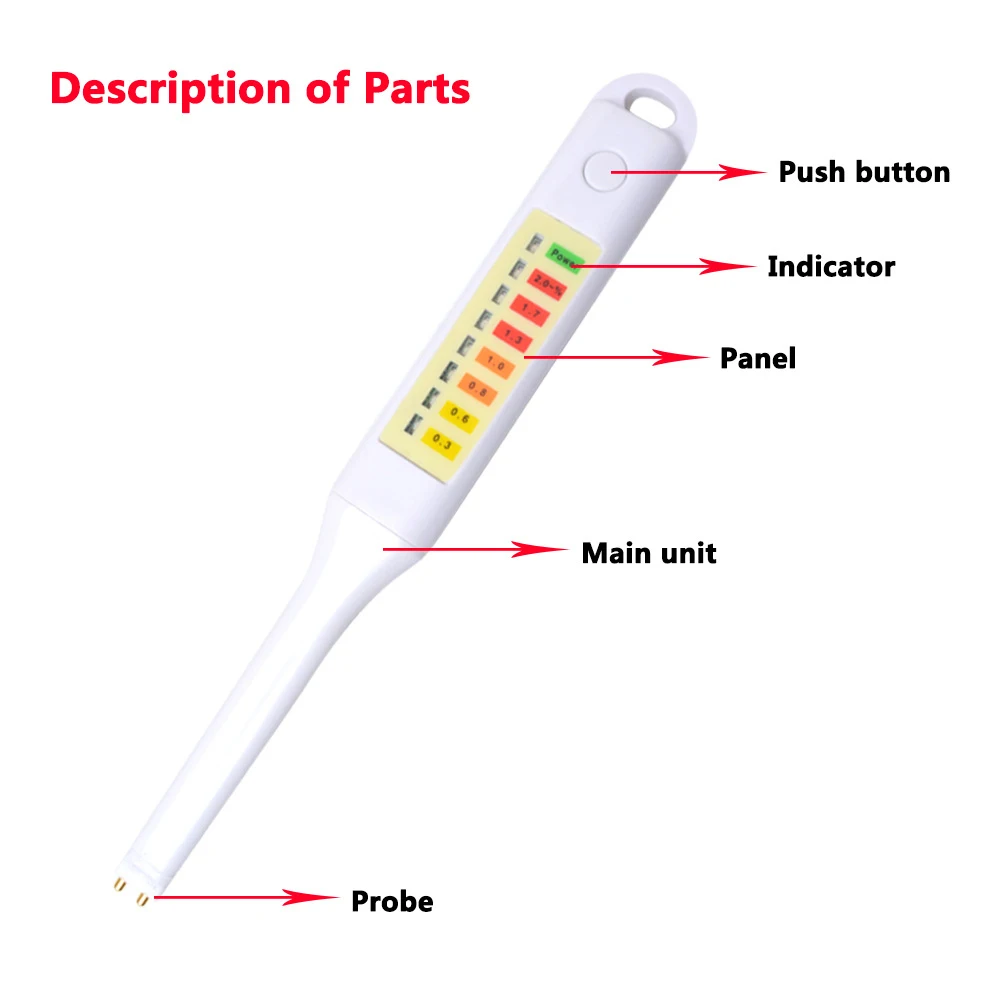 

Electronic Food Salinity Tester Pen Salinometer LED Indicator Food Salt Concentration Meter for Home Kitchen Restaurant