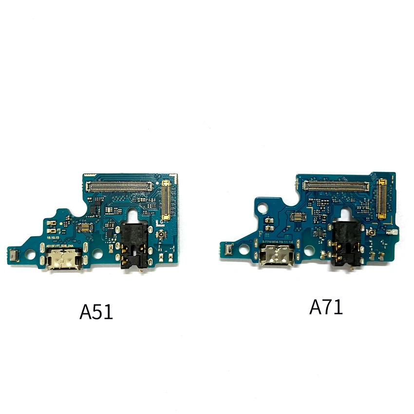 Для Samsung A31 A315 A41 A51 A515 A71 A715 A01 A11 A21S USB порт для зарядки гибкий кабель|Шлейфы