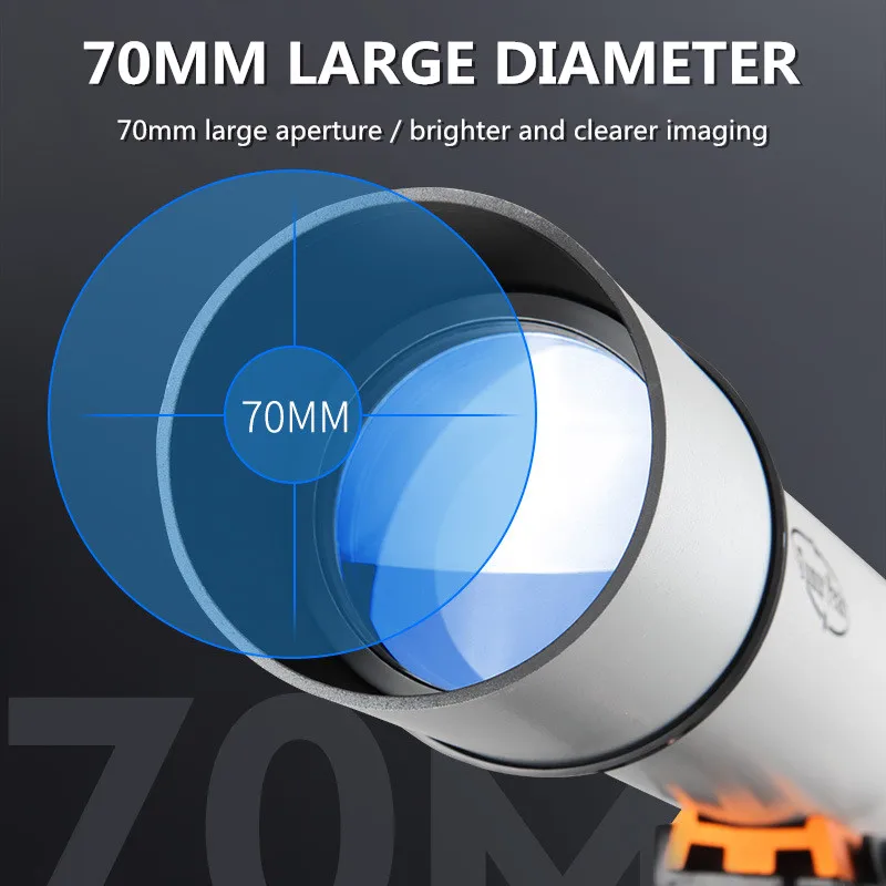 Новый астрономический телескоп рефракционный Монокуляр для наблюдения за луной