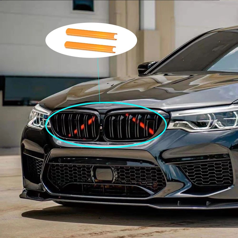Накладка на решетку радиатора в спортивном стиле 4 цвета для BMW 1 3 5 7 Series F10 F11 F02 F20 F30