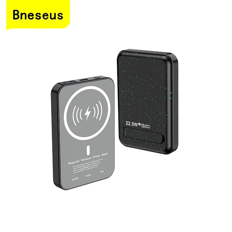 

Mobile Phone Battery For Iphone 12 Mi External Battery Pack Portable Power Bank Mobile Phone Wireless Charger Auxiliary Battery