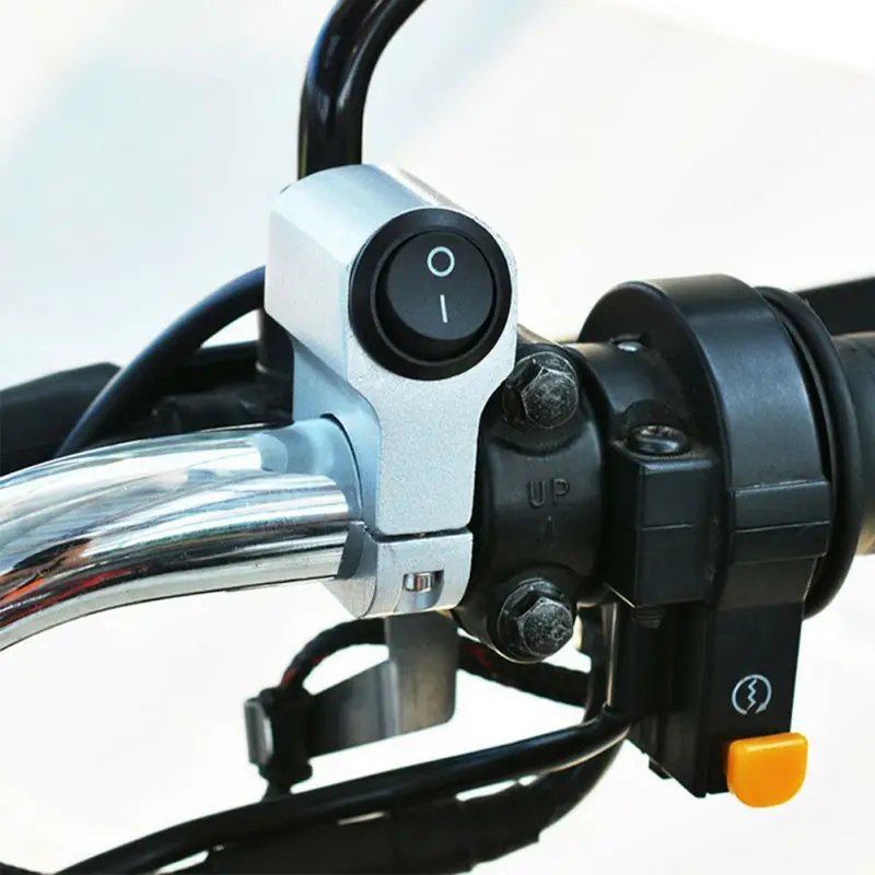 

12V 10A Motorcycle Handlebar Headlight Fog Spot Light Waterproof On Off Switch N