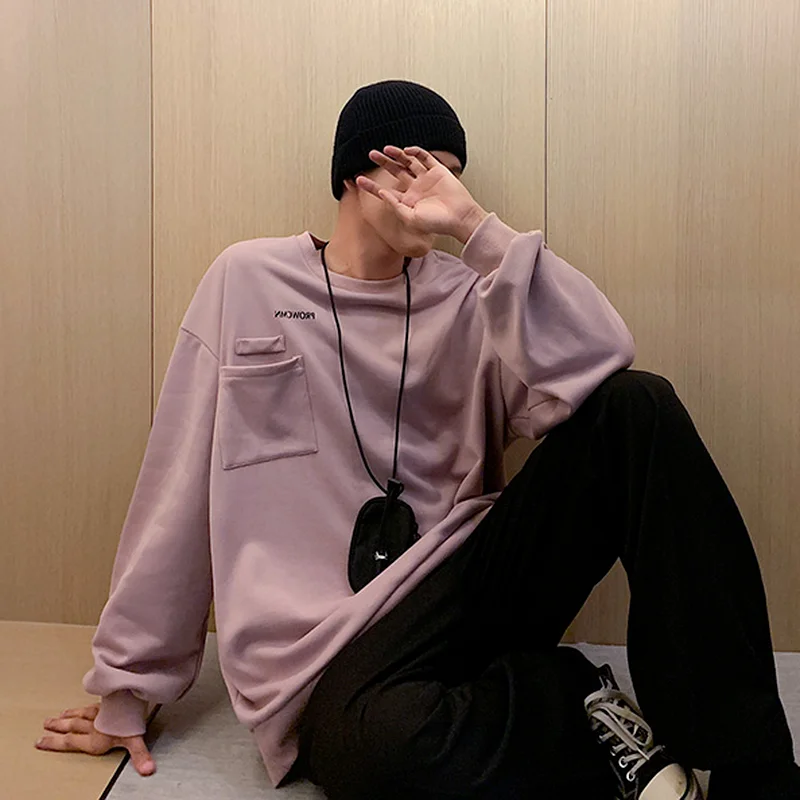 

Women Hoodies Crop Top Couple Colorful Loose Harajuku Full Sleeve Pocket Fashion Female Soft Leisure Sweatshirts College Student