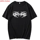 Футболка ghosteгрин с принтом рэп-стиль, хлопковая оверсайз с коротким рукавом, с принтом ртути, цвет черныйбелый