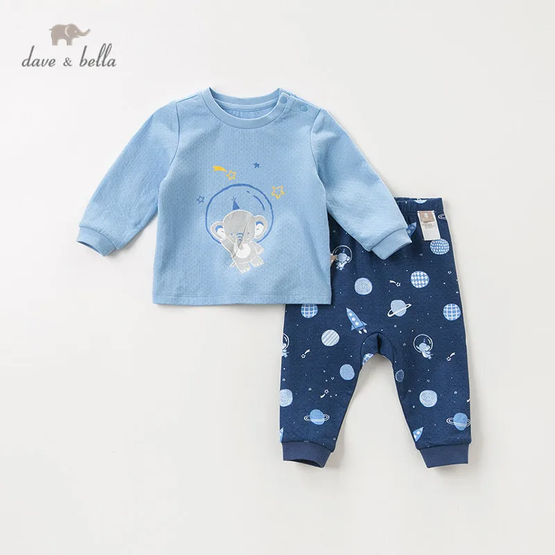 Детский пижамный комплект DBH11353 dave bella осенняя домашняя одежда для мальчиков