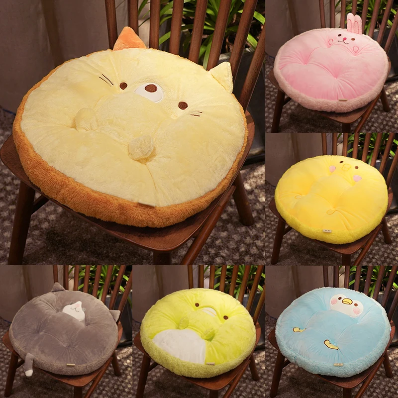 Мультяшная Подушка sumikkourashi для стула мягкая утолщенная подушка подушки