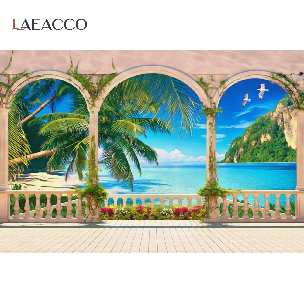 Винтажные фоны для фотосъемки с изображением арочной двери весенней лозы лебедя