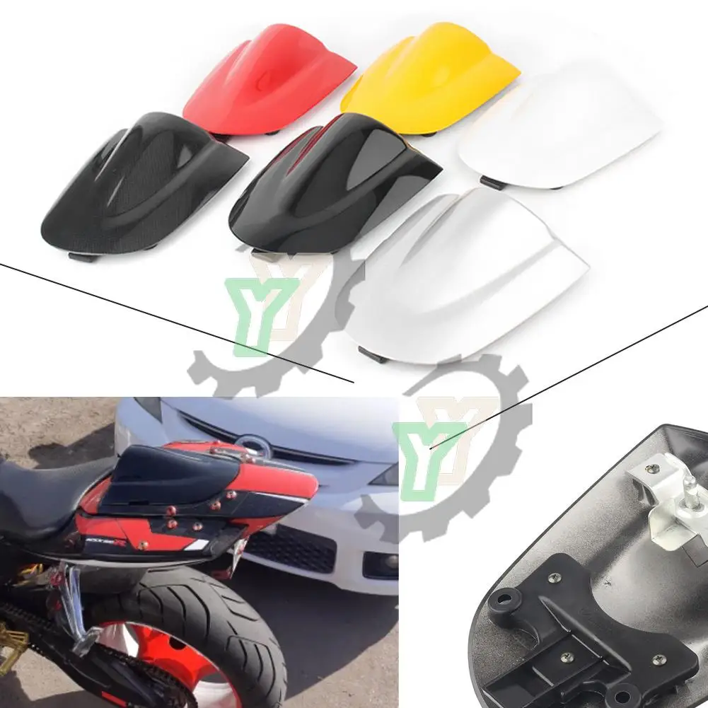 

Motorcycle Rear Seat Cover Cowl Fairing Passenger Pillion Tail Back Cover For Suzuki GSXR 600 750 K6 2006-2007 GSXR600 GSXR750