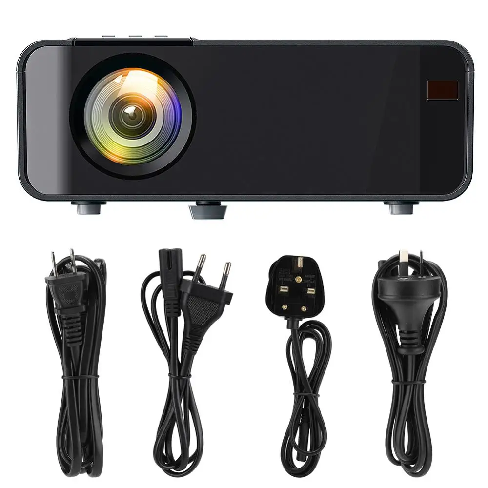 W10 Bluetooth проектор 1080P светодиодный 4K Wi Fi Мультимедиа Домашний кинотеатр 3D HD 1920*1080