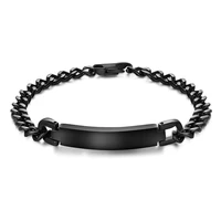 classic friendship jewelry cuff bangle charm black bracelets for men